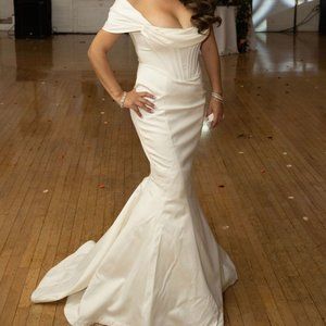 Ivory Corset Bridal Gown-House of CB